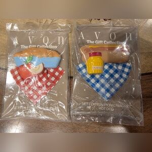 Vintage "Set for Fun Picnic Magnet" Collectibles From The Avon Gift Collection